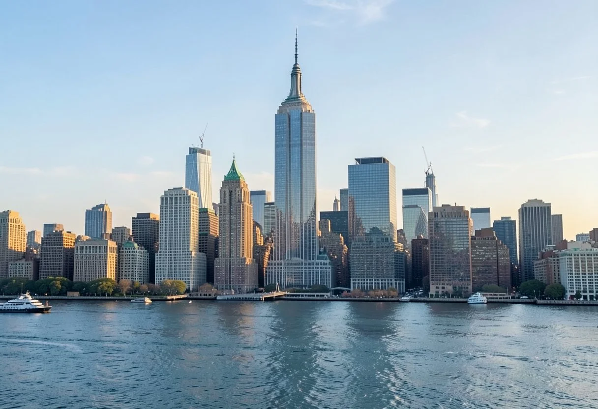 New York city skyline