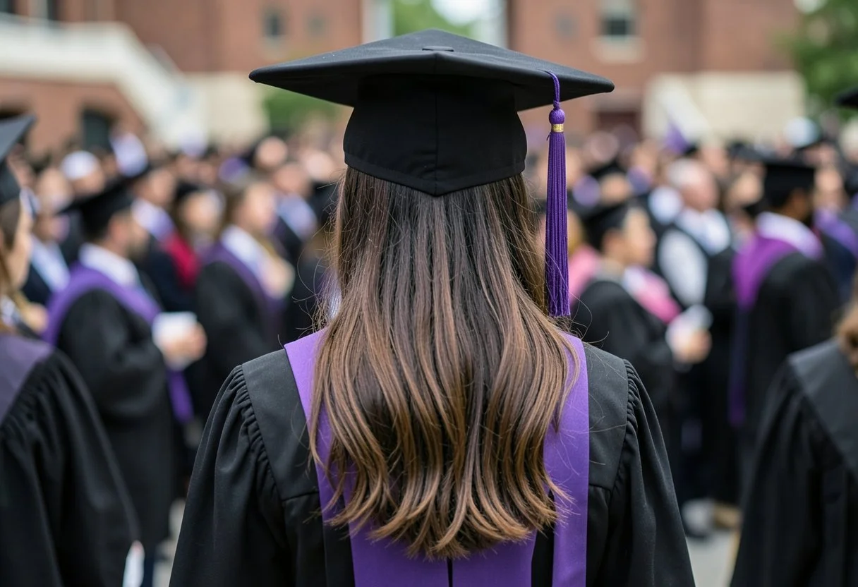 Graduates celebrating together